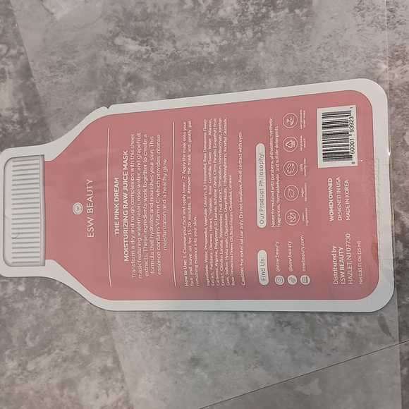 🩷 Self Care Bundle Beauty Sunnies Sheet And Under Eye Masks Sunglasses Pink 🩷 - Picture 5 of 11